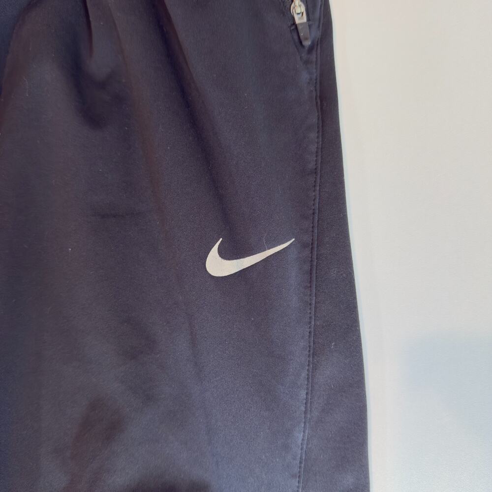Nike Phenom Dri-FIT Mens L Black Running Joggers Reflective Track Pants Athletic - Picture 3 of 12